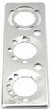 A/C Heater Control Plate HVAC for Peterbilt 2006 & Up Stainless Steel UP#21717