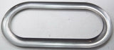 For Peterbilt 1987-2025 Exterior Oval View Window Trim Stainless w/Glue UP#21718