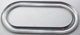 For Peterbilt 1987-2025 Exterior Oval View Window Trim Stainless w/Glue UP#21718