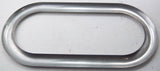 For Peterbilt 1987-2025 Exterior Oval View Window Trim Stainless w/Glue UP#21718