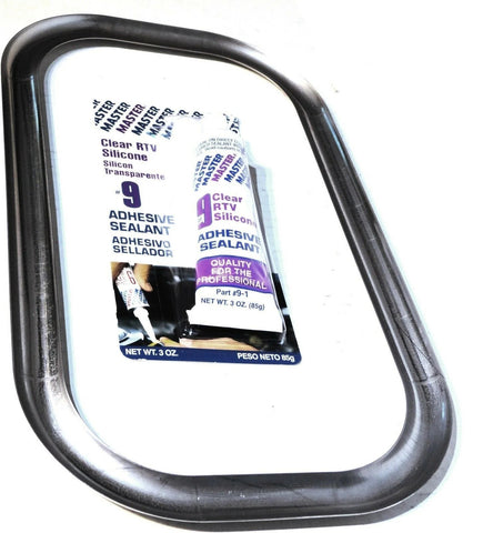 View Window Trim Exterior for Freighliner Classic Fld CurveD Stainless UP#21719