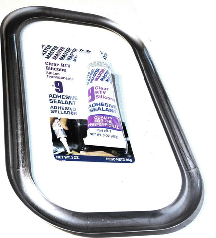 View Window Trim Exterior for Freighliner Classic Fld CurveD Stainless UP#21719