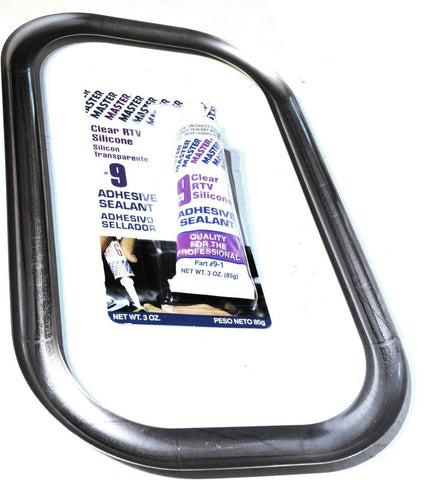 View Window Trim Exterior for Freighliner Classic Fld CurveD Stainless UP#21719