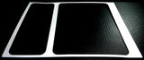 UP Console Trim for Freightliner Century Storage Bin Stainless Steel #21728B