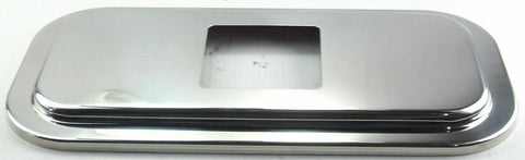 UP Shift Floor Shifter Plate Cover Stainless for Peterbilt Square Hole #21733