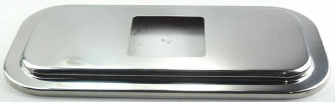 UP Shift Floor Shifter Plate Cover Stainless for Peterbilt Square Hole #21733