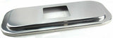 UP Shift Floor Shifter Plate Cover Stainless for Peterbilt Square Hole #21733