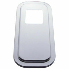 UP Shifter Floor Boot Plate Cover for Peterbilt Stainless 4 3/4 Square #21734