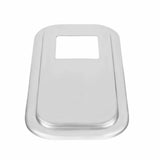 UP Shifter Floor Boot Plate Cover for Peterbilt Stainless 4 3/4 Square #21734