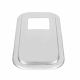 UP Shifter Floor Boot Plate Cover for Peterbilt Stainless 4 3/4 Square #21734