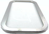 View Window Trim Exterior w/Adhesive Peterbilt 2005 & Newer Stainless UP#21741