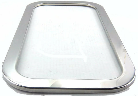 View Window Trim Exterior w/Adhesive Peterbilt 2005 & Newer Stainless UP#21741