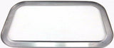 View Window Trim Exterior w/Adhesive Peterbilt 2005 & Newer Stainless UP#21741