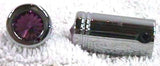 CB Radio Knob Tune for Cobra Radio Purple Jewel Chrome Plated UP#21775-Pair