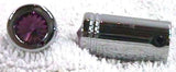 CB Radio Knob Tune for Cobra Radio Purple Jewel Chrome Plated UP#21775-Pair