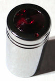 CB Radio Tune Knob for Cobra Radio Red Jewel Chrome, 1/4" I.D. UP#21776-Pair