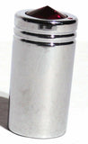 CB Radio Tune Knob for Cobra Radio Red Jewel Chrome, 1/4" I.D. UP#21776-Pair