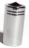 CB Radio Tune Knob for Cobra Radio Red Jewel Chrome, 1/4" I.D. UP#21776-Pair