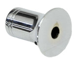 Channel CB Radio Knob for Cobra CB Blue Jewel Chrome Plated 1/4" I.D. UP#21779B
