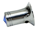 Channel CB Radio Knob for Cobra CB Blue Jewel Chrome Plated 1/4" I.D. UP#21779B