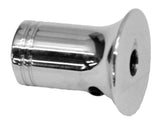 Channel CB Radio Knob for Cobra CB Blue Jewel Chrome Plated 1/4" I.D. UP#21779B