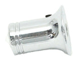 CB Radio Channel Select Knob Universal Fit Clear Jewel Chrome 1/4” I.D. UP#21780