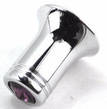 CB Radio Channel Select Knob Universal Fit Purple Chrome 1/4” I.D.  UP#21782