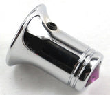 CB Radio Channel Select Knob Universal Fit Purple Chrome 1/4” I.D.  UP#21782