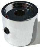 CB Radio Volume Squelch Knob Chrome Blue Jewel 3/16" Shaft Replacement UP21786