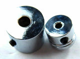 CB Radio Volume Squelch Knob Chrome Red Jewel 3/16" Shaft Replacement UP#21790