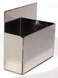 Cigarette Pack Size Storage Holder Universal Fit Stainless Tape Mount UP#21802