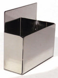 Cigarette Pack Size Storage Holder Universal Fit Stainless Tape Mount UP#21802