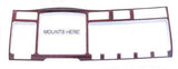 Speedometer Tachometer Trim for T660, W900, T800, C500 Kenworth 2006+ SS UP21810