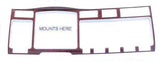 Speedometer Tachometer Trim for T660, W900, T800, C500 Kenworth 2006+ SS UP21810