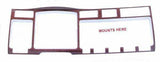 Drivers Right Side Gauge Trim for W900 T800 C500 Kenworth 2006 & Up-UP#21812