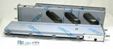 UP Mud Flap Hangers Spring Loaded 3 Oval Holes Stainless 3 3/4 Bolt Space #22303