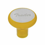 UP Deluxe Air Brake Knobs Screw-On Tractor & Trailer Electric Yellow Gold #22968