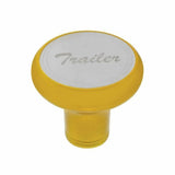 UP Deluxe Air Brake Knobs Screw-On Tractor & Trailer Electric Yellow Gold #22968