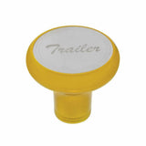 UP Deluxe Air Brake Knobs Screw-On Tractor & Trailer Electric Yellow Gold #22968