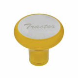 UP Deluxe Air Brake Knobs Screw-On Tractor & Trailer Electric Yellow Gold #22968