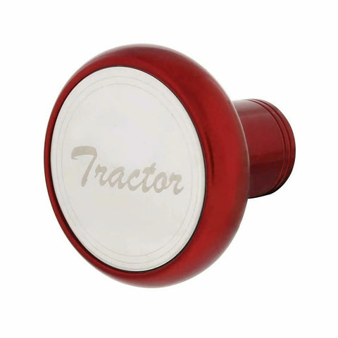 UP Deluxe Air Brake Knobs Screw-On Tractor & Trailer Candy Apple Red #22972-967