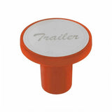 UP Air Brake Knobs Screw-On Tractor & Trailer Cadmium Orange Chrome #22981-986