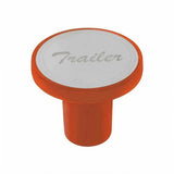 UP Air Brake Knobs Screw-On Tractor & Trailer Cadmium Orange Chrome #22981-986