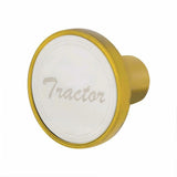 UP Air Brake Knobs Screw-On Tractor & Trailer Electric Yellow (Gold) #22983-988