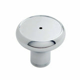 UP Deluxe Air Brake Trailer Knob Screw-on Chrome Body with 4 Stickers #22990
