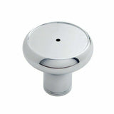 UP Deluxe Air Brake Trailer Knob Screw-on Chrome Body with 4 Stickers #22990