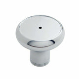 UP Deluxe Air Brake Trailer Knob Screw-on Chrome Body with 4 Stickers #22990