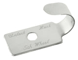 Switch Guard Fifth 5th Wheel Slide Peterbilt 1987-2000 Stainless w/Nut UP#23002
