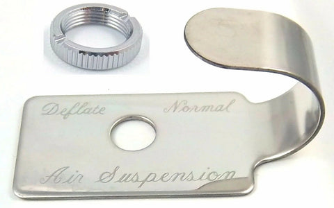Switch Guard Air Suspension for Peterbilt 1987-2000 Stainless Face Nut UP#23003