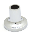Air Brake Trailer Knob Screw-on Chrome Body Black Aluminum Sticker UP#23017